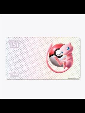Pokémon Mew Playmat with Poké Ball - Pink Accent